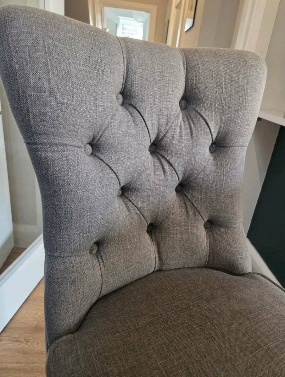 2 x Kitchen Counter Chairs - Image 2