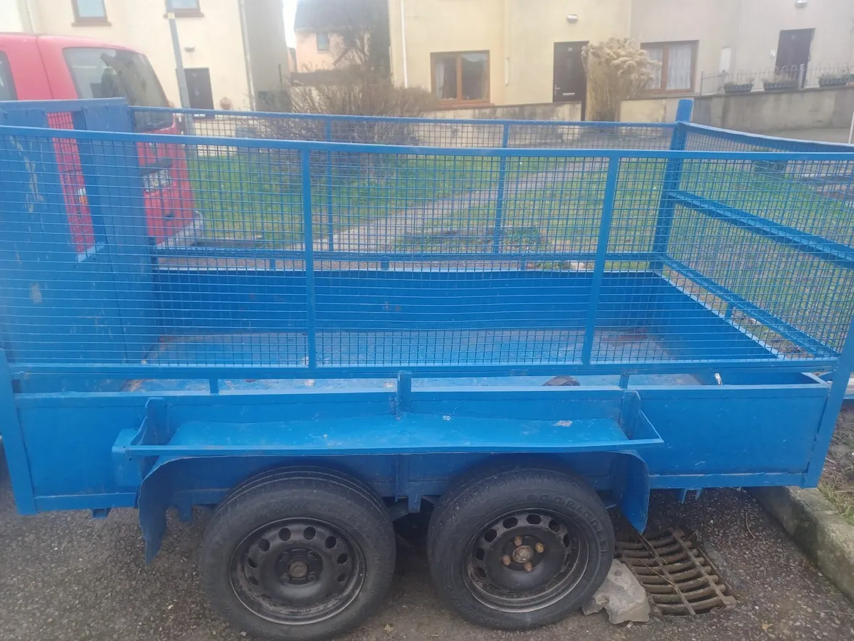 4 wheel axel trailer - Image 1