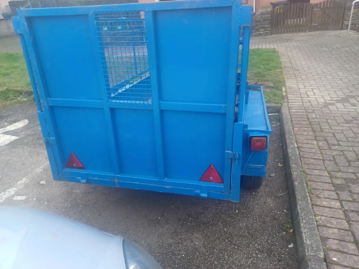 4 wheel axel trailer - Image 2