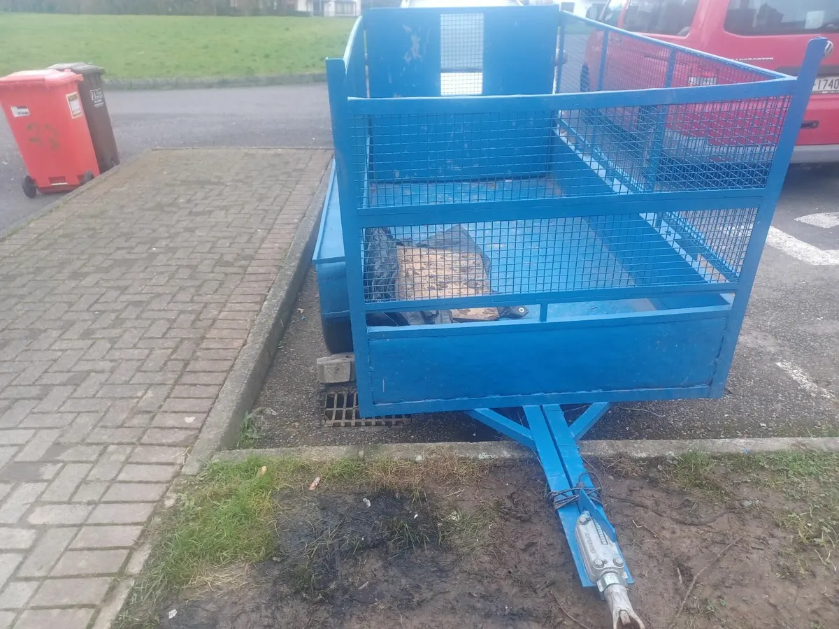 4 wheel axel trailer - Image 4