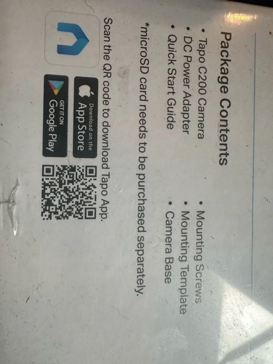 C200 Tapo Pan/Tilt Home Security Wifi Camera - Image 3