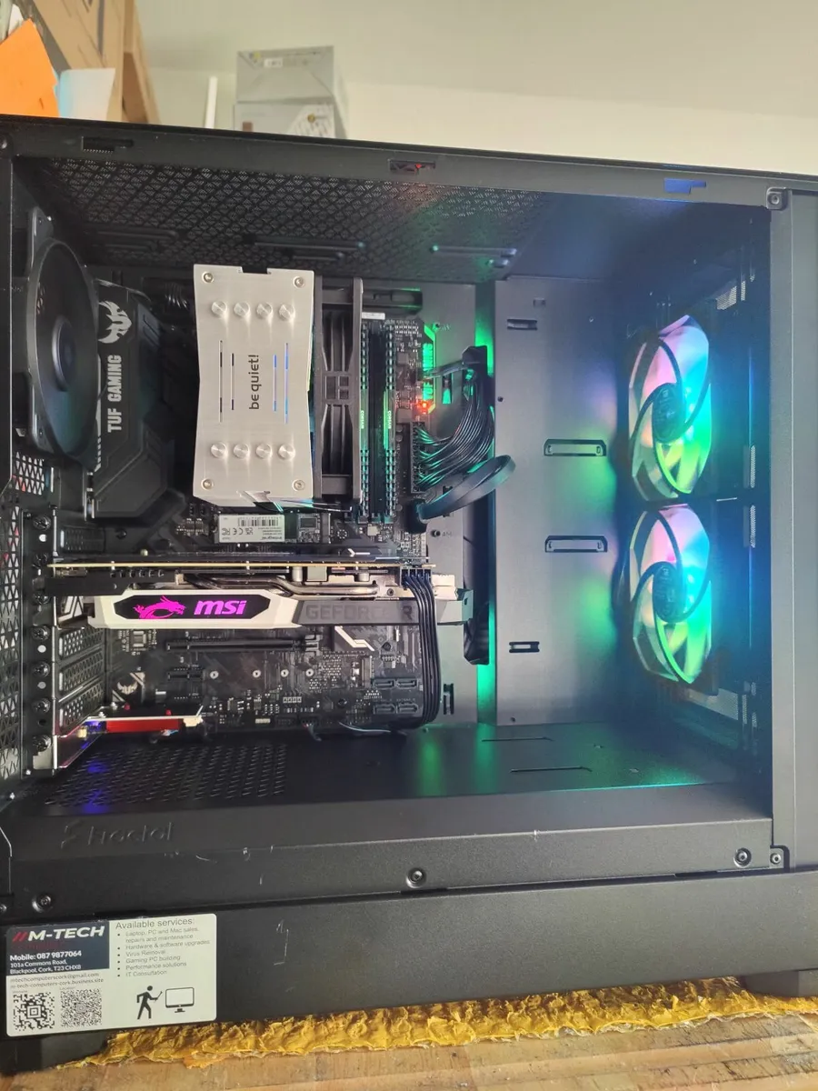 Custom Gaming PC i7/16GB/RTX 2060 SUPER/ssd+hdd/wi - Image 2