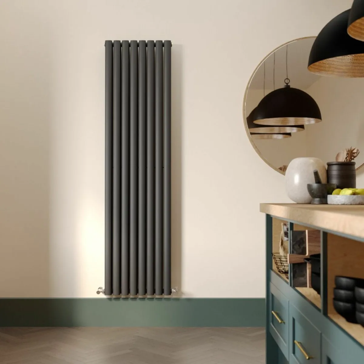 Anthracite double radiator - Image 1