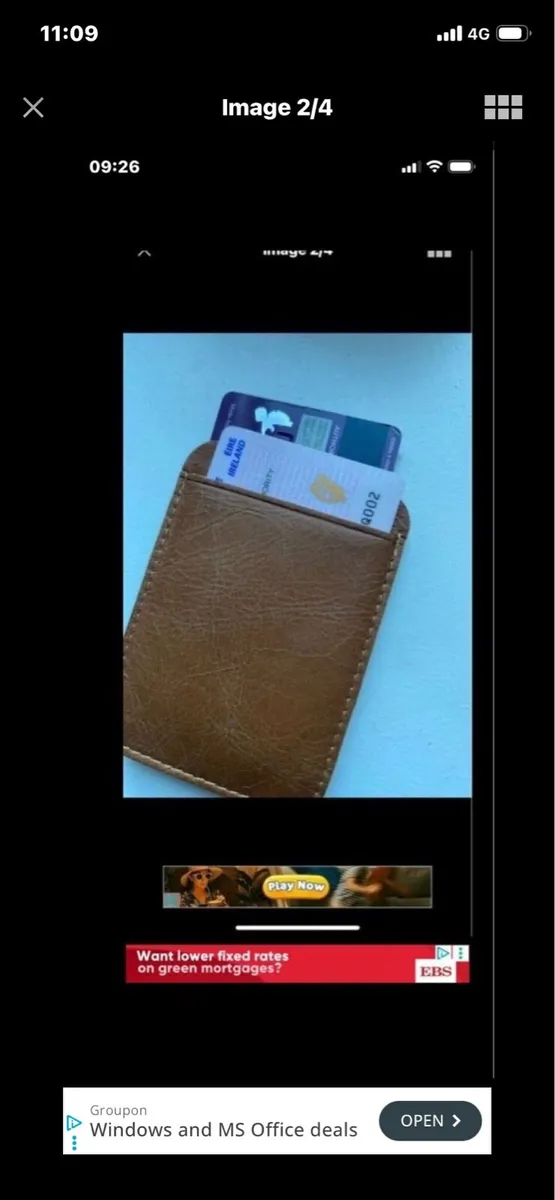 New Card & Note Leather Wallet - Image 2