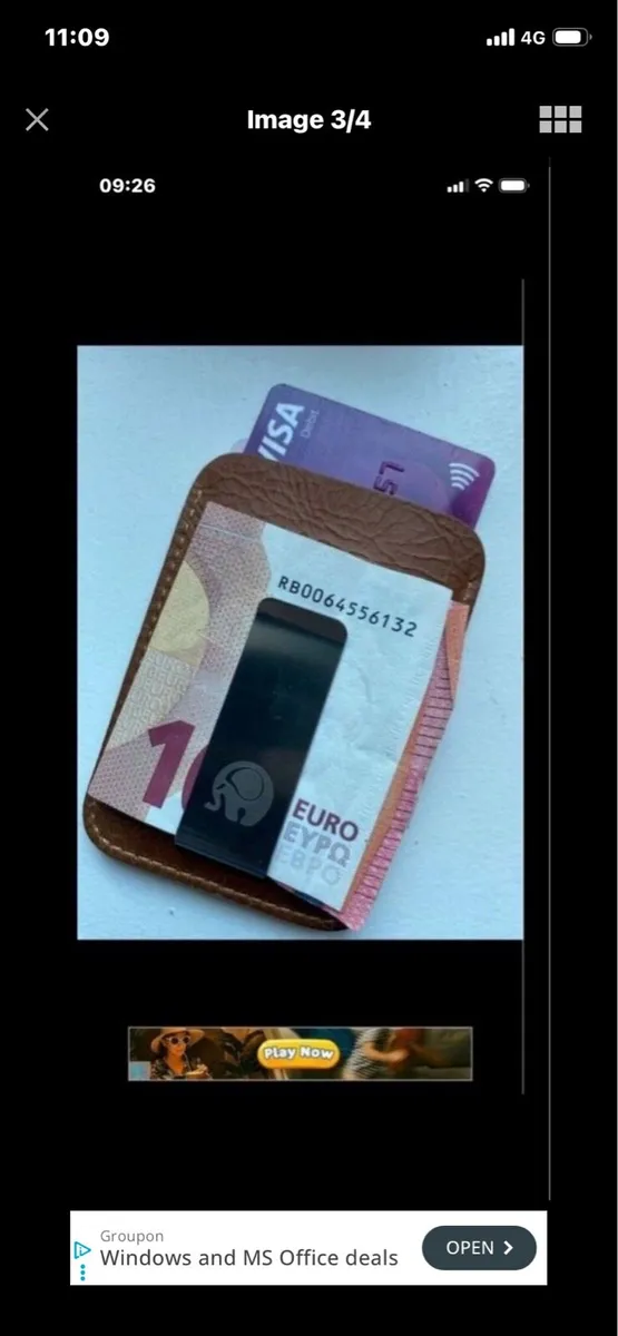 New Card & Note Leather Wallet - Image 3