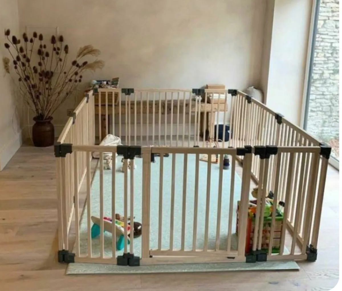 Safetots Wooden large Playpen Play Pen - Image 1
