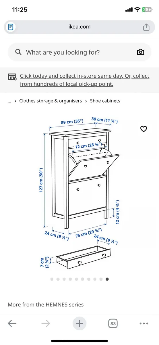 IKEA Shoe Cabinet - Image 2