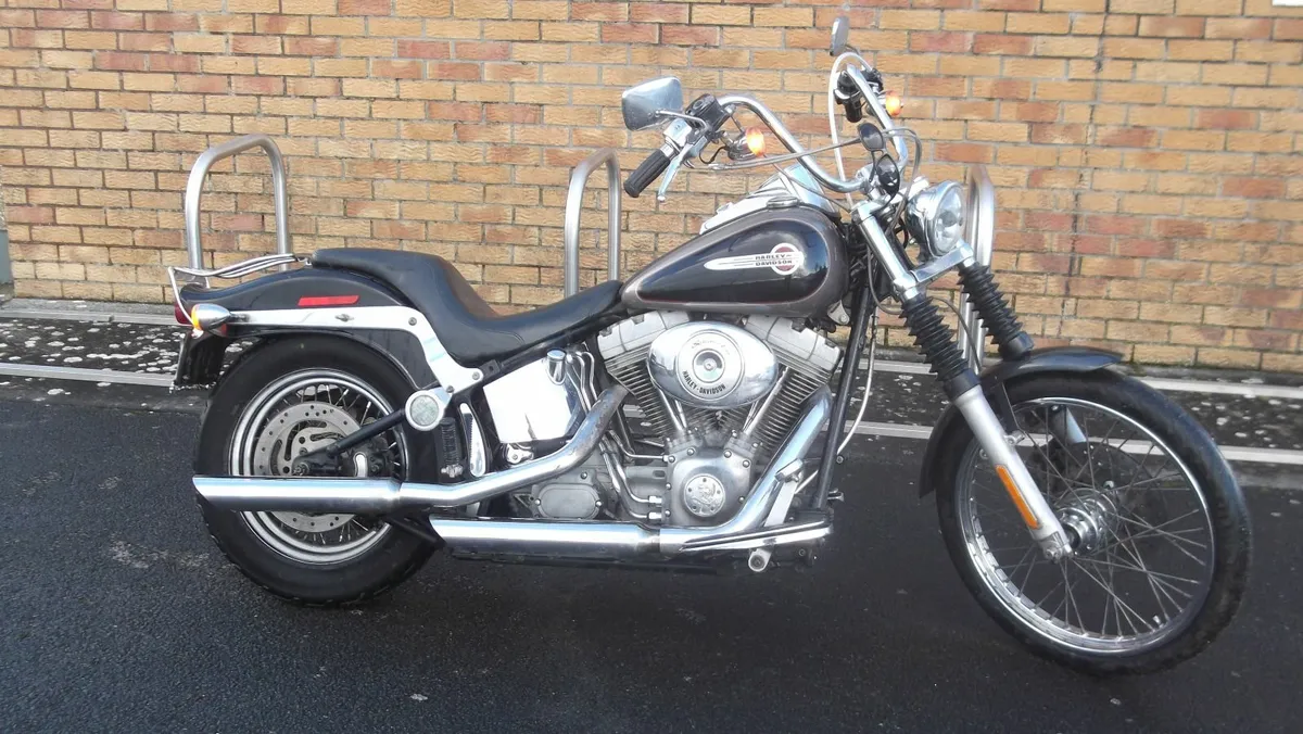 2 HARLEY DAVIDSON .A 05&01 softail .TRADE UP - Image 4