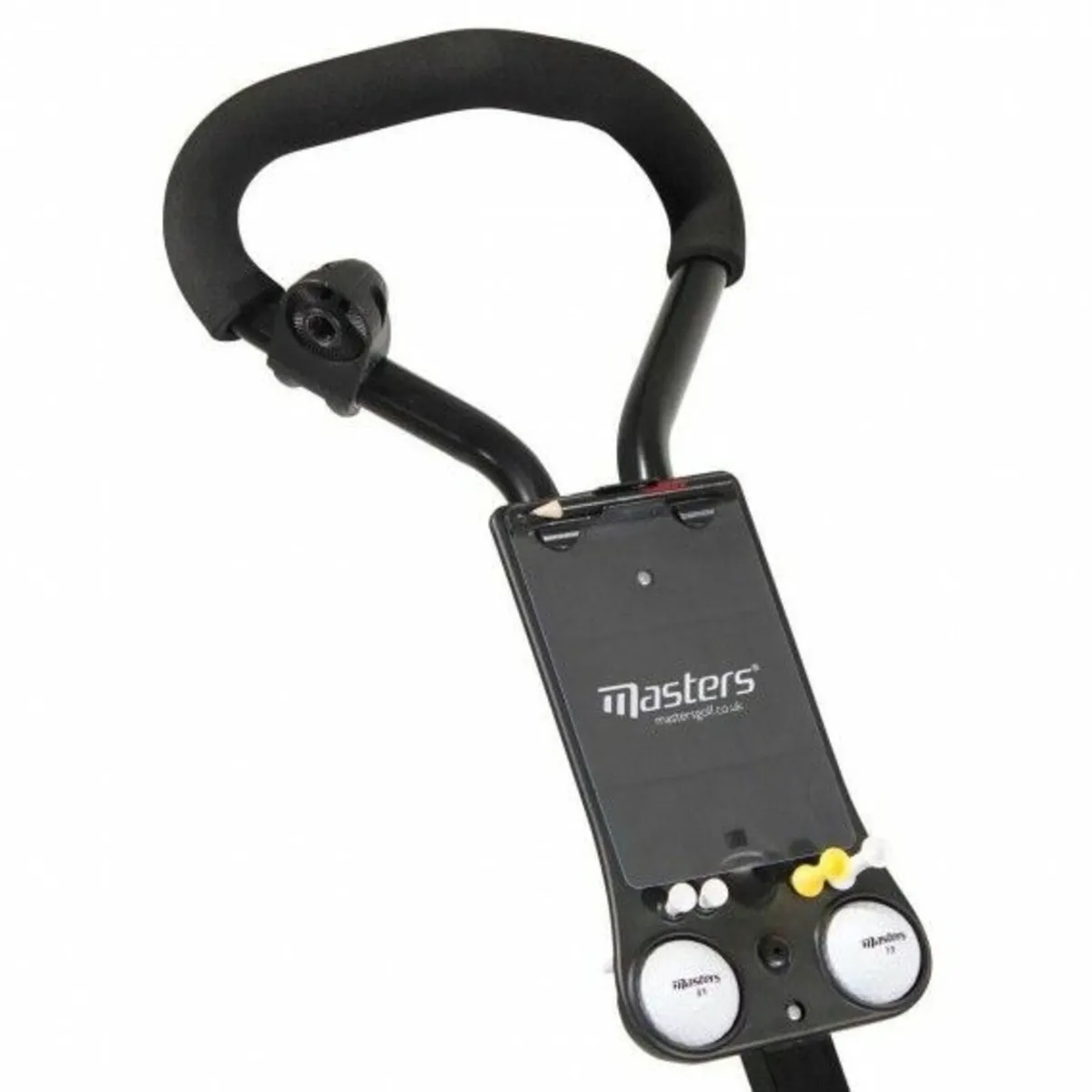 Masters 3 Series 3 Wheel Golf Trolley - Black - Image 3