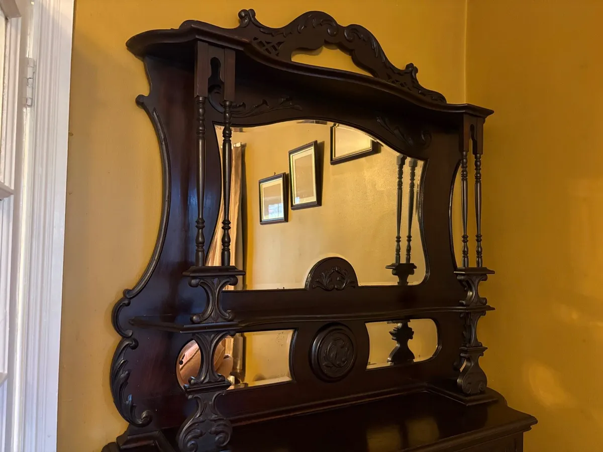 Antique mahogany side board cabinet *Reduced* - Image 2