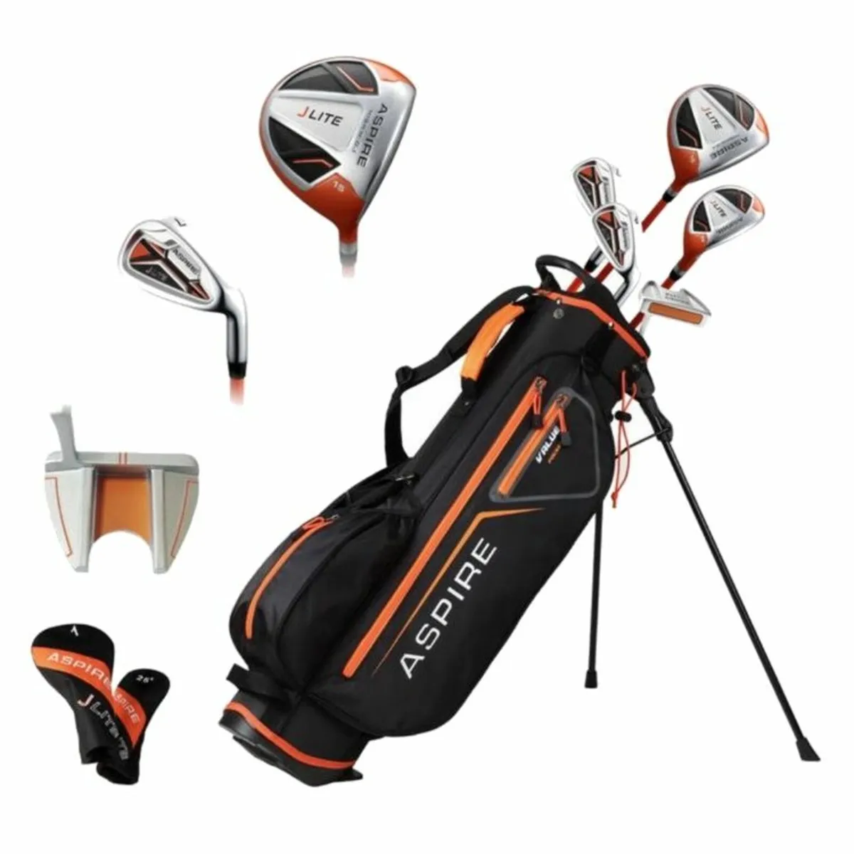 Aspire J-Lite Junior Golf Set (9-12 Years) - RH - Image 1