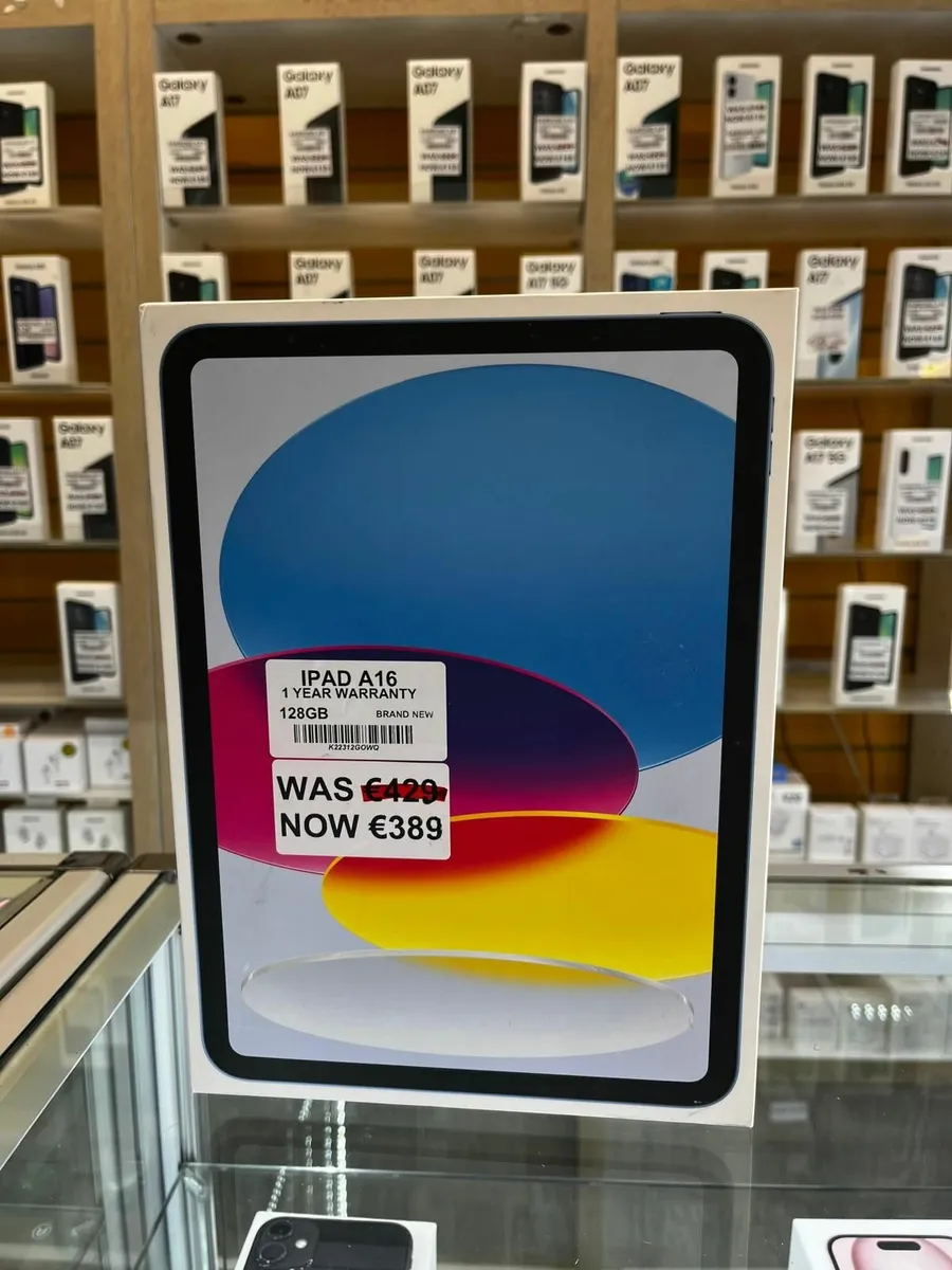 IPAD A16 WITH 1 YEAR WARRANTY AND 128GB - Image 1