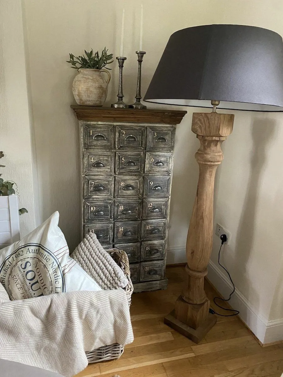 Solid Wood rustic chest of drawers - Image 2