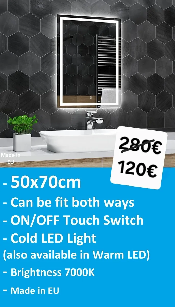 LED Bathroom Mirror - Image 4