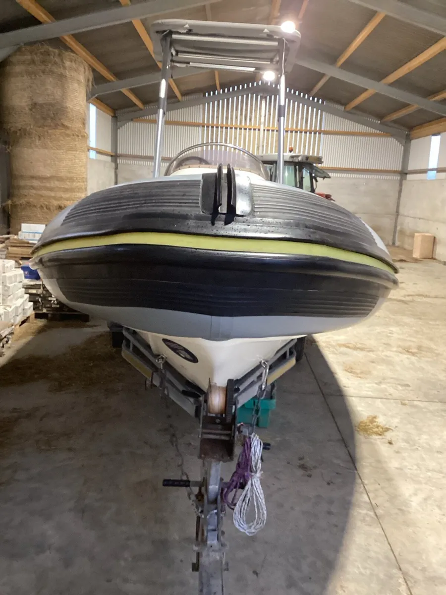 Ribtec 7.4m Diesel Rib with Hamilton Jet drive - Image 3