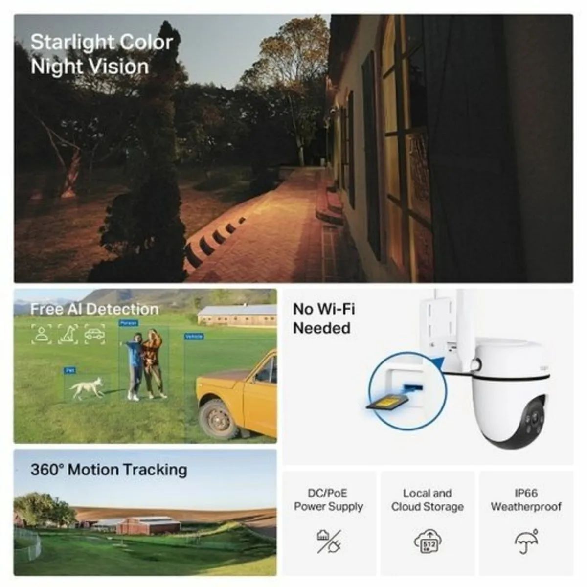 Outdoor Pan/Tilt 4G LTE Camera Sim Type - Image 3