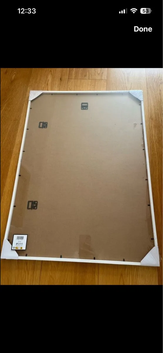 White Frame 50x70cm - Image 2