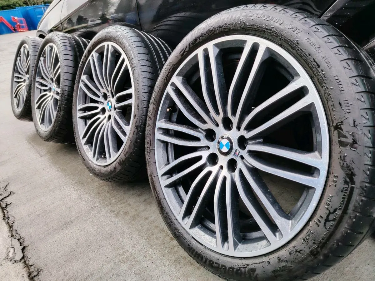 19" BMW G30 alloys with Bridgestone tyres - Image 1