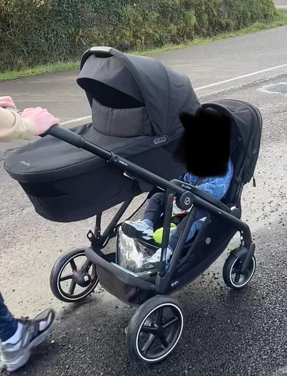 Cybex Gazelle S Single to Double buggy - Image 1