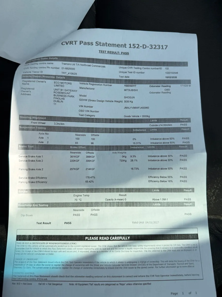 MITSUBISHI PAJERO 2015 - COMMERCIAL - AUTO - Image 4