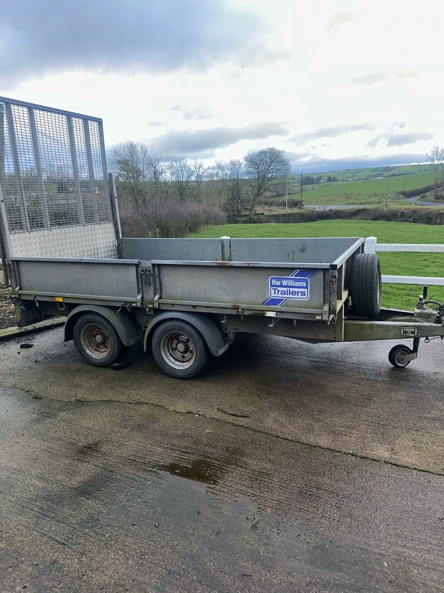 Ivor Williams flat trailer - Image 1