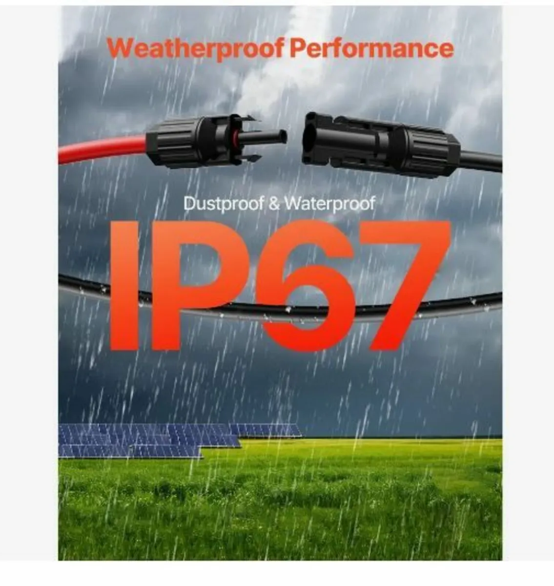 30.48m/100FT Solar Panel Extension Cable - Image 2