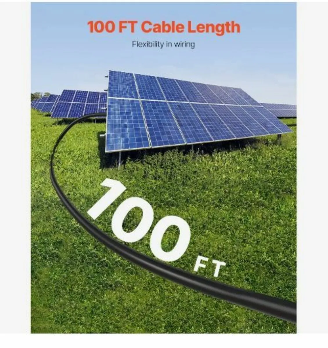 30.48m/100FT Solar Panel Extension Cable - Image 4