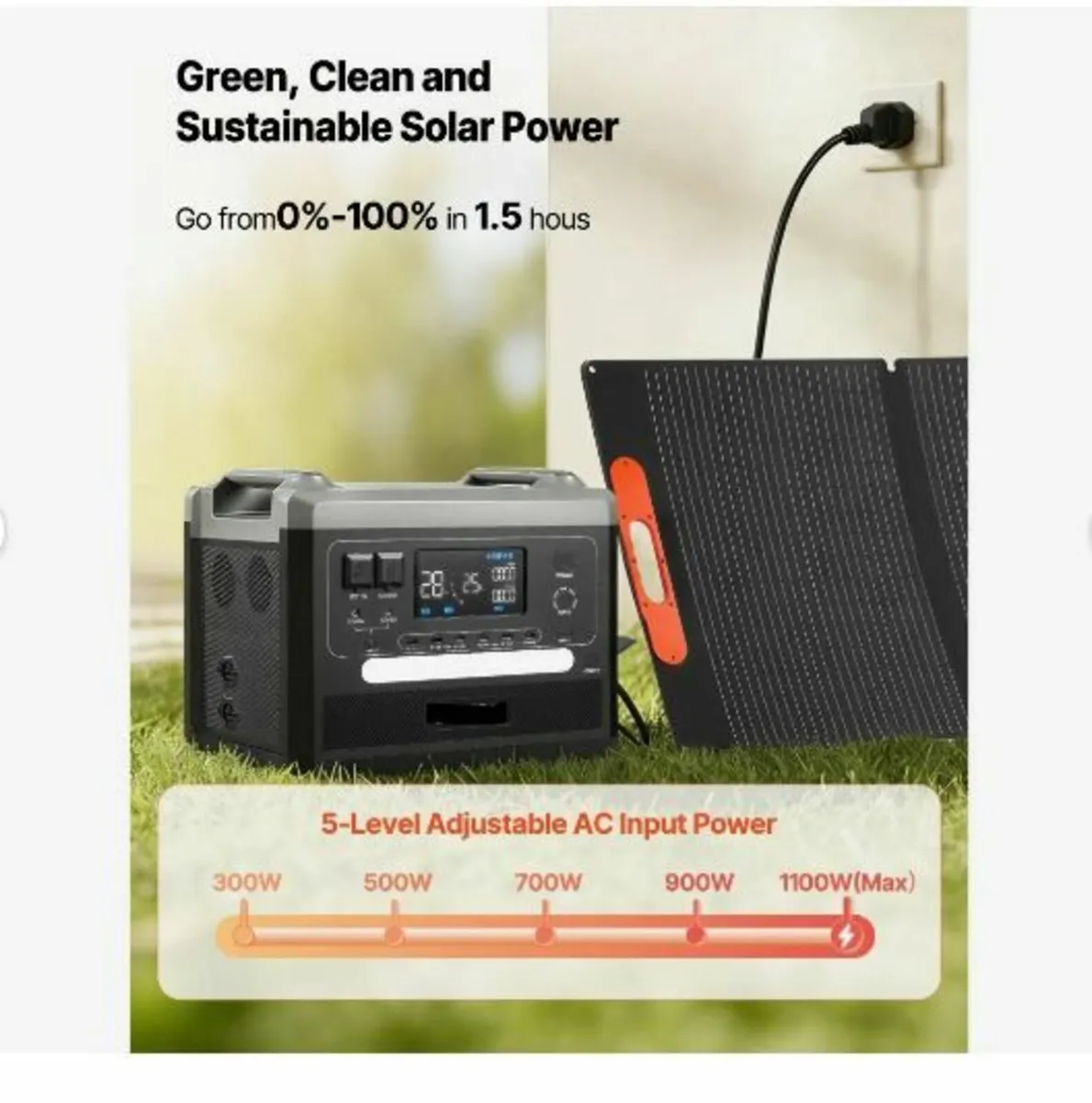 Portable Power Station, 2400W - Image 4