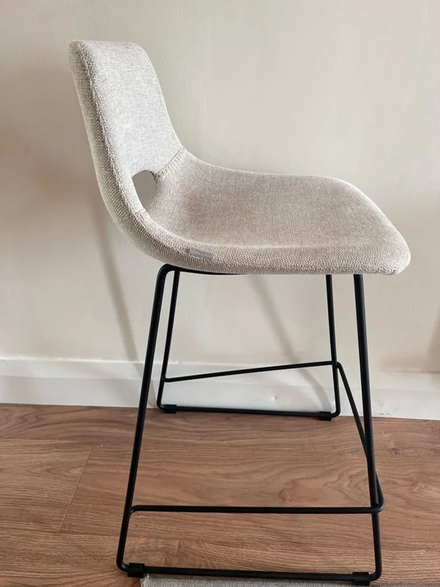 Kave home counter stools x 3 - Image 2
