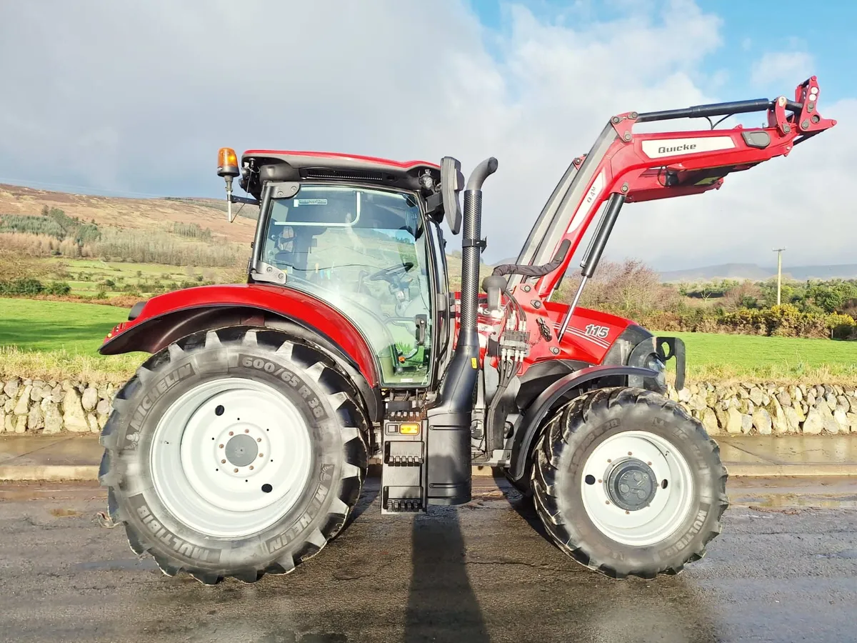202 Case IH Maxxum 115, Full Sus, Q4M P/L  2487 Hr - Image 4