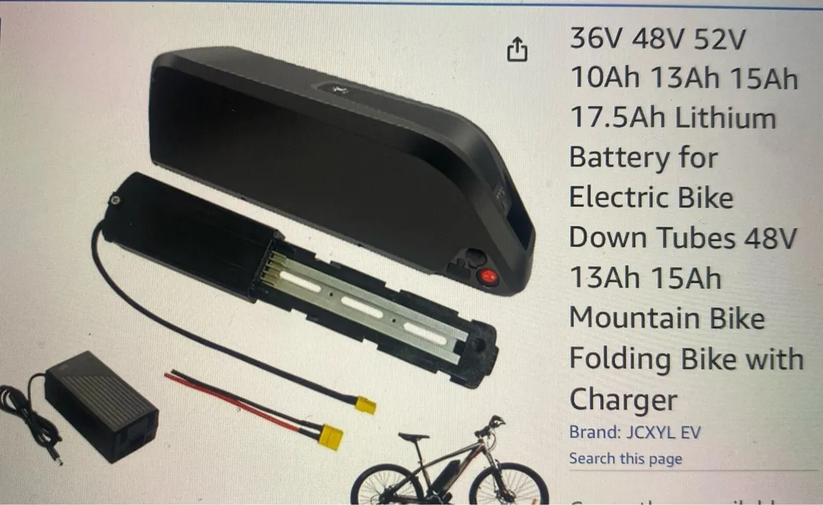 E-bike battery - Image 1