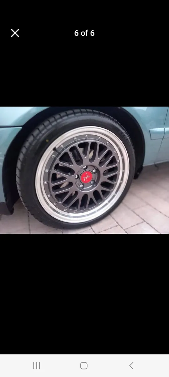 New 18inch alloys +tyres##swap for 20inch##