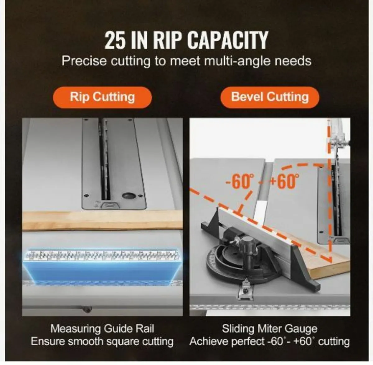 1800 W Table Saw Electric Cutting Machine - Image 2