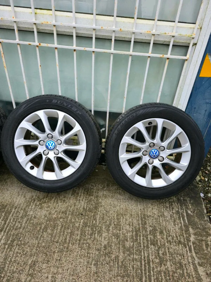 Set of 16" 5x112 Alloys ,VW, Seat, Skoda etc - Image 4