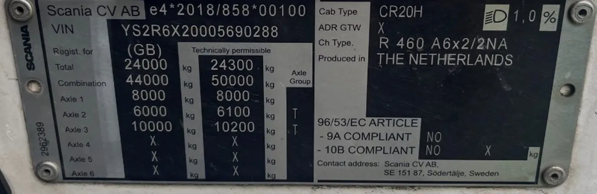 Scania 460R-Series  6X2 2023 - Image 4
