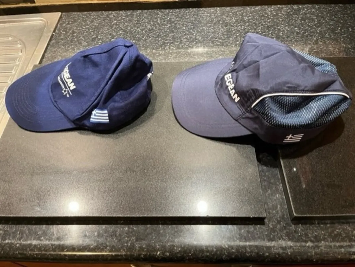 Aegean Airlines Caps x 2 - Image 2