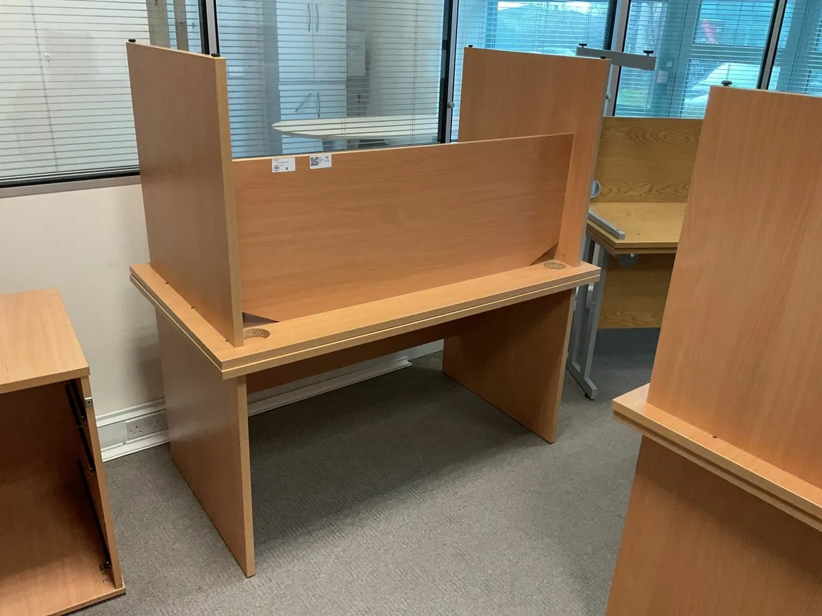 Online Auction Of A 2 x Office Desks & More! - Image 1