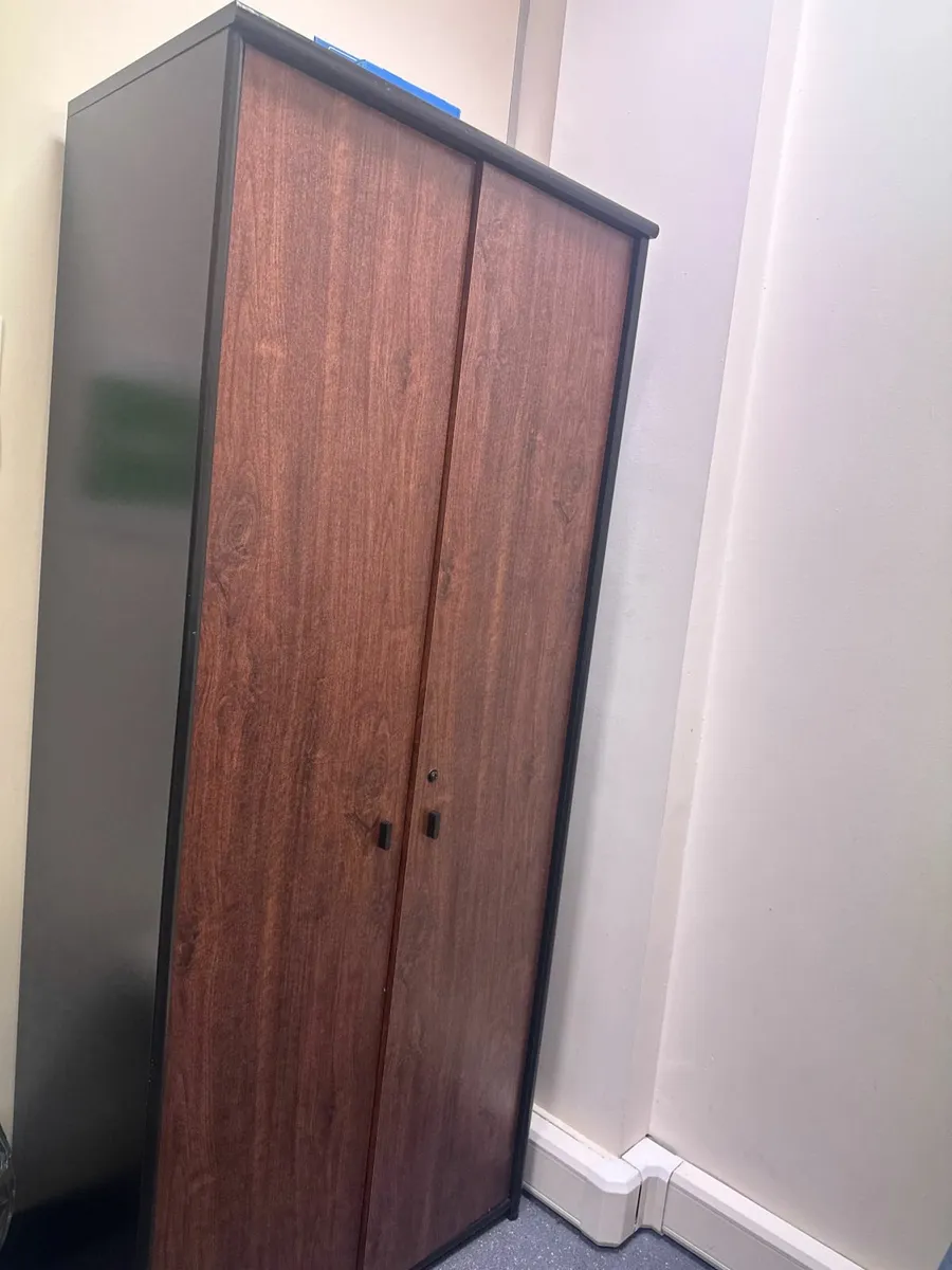 Online Auction Of A Wooden Storage Unit & More! - Image 1