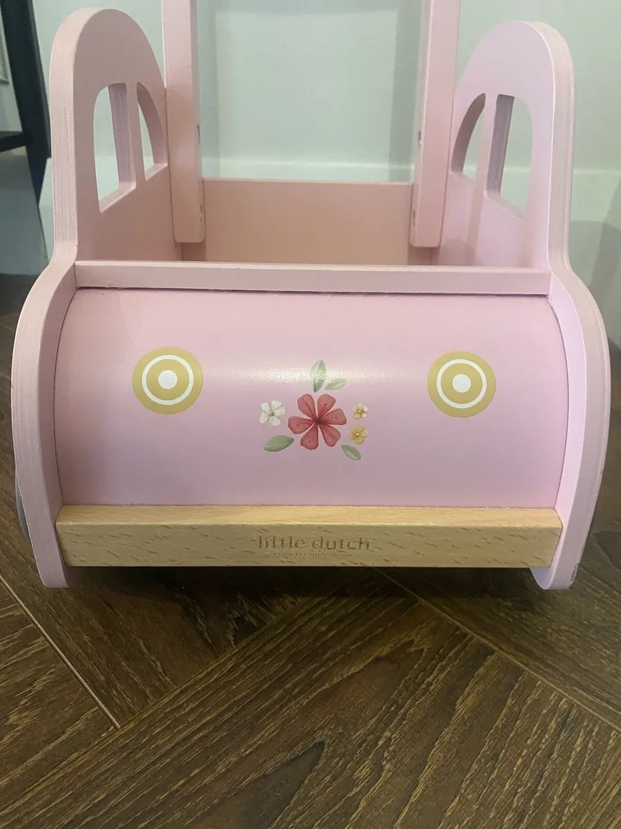 Little Dutch baby walker wagon - Image 1