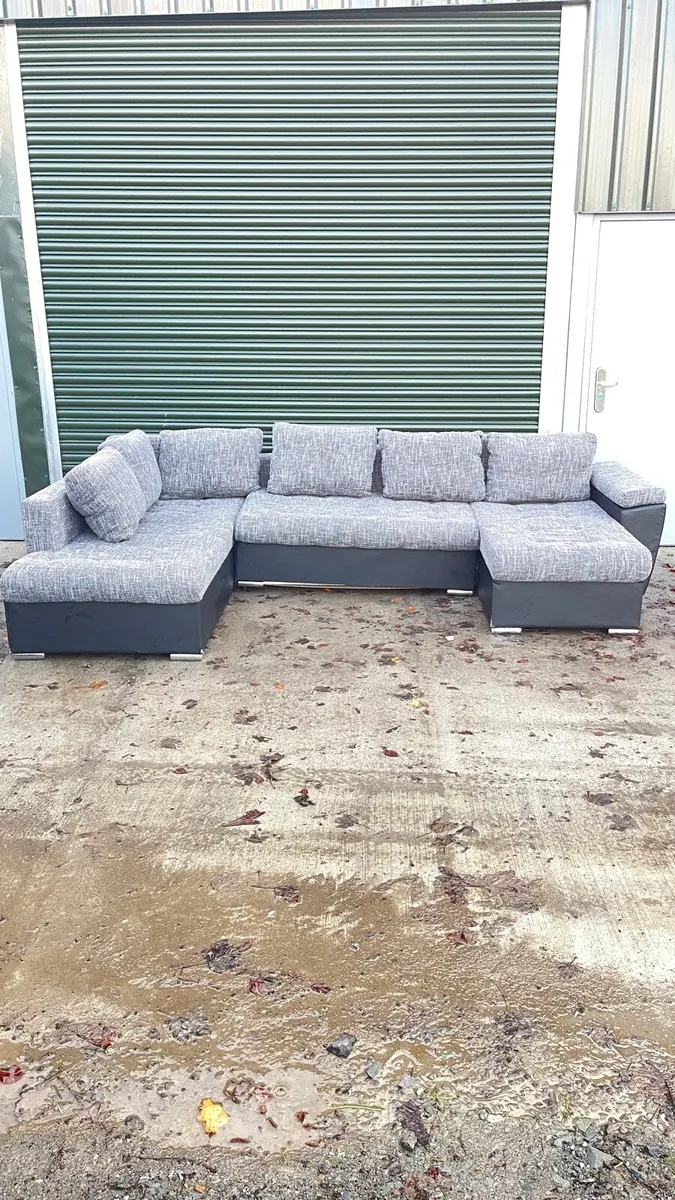 Larger U sofa/sofabed - Image 1