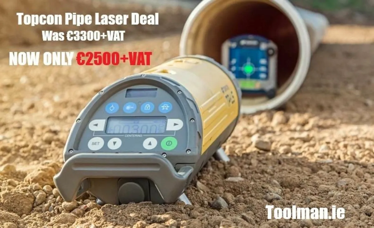 Topcon Pipe Laser Kits - Image 1