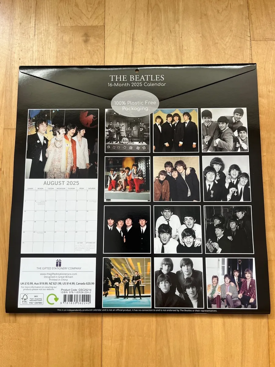 The Beatles 2025 Calendar - Image 2