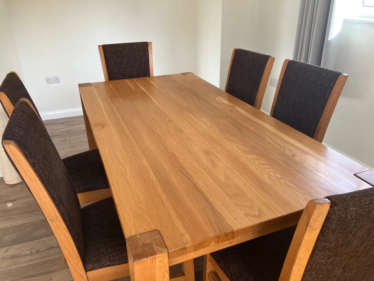Dining table and chairs - Image 2