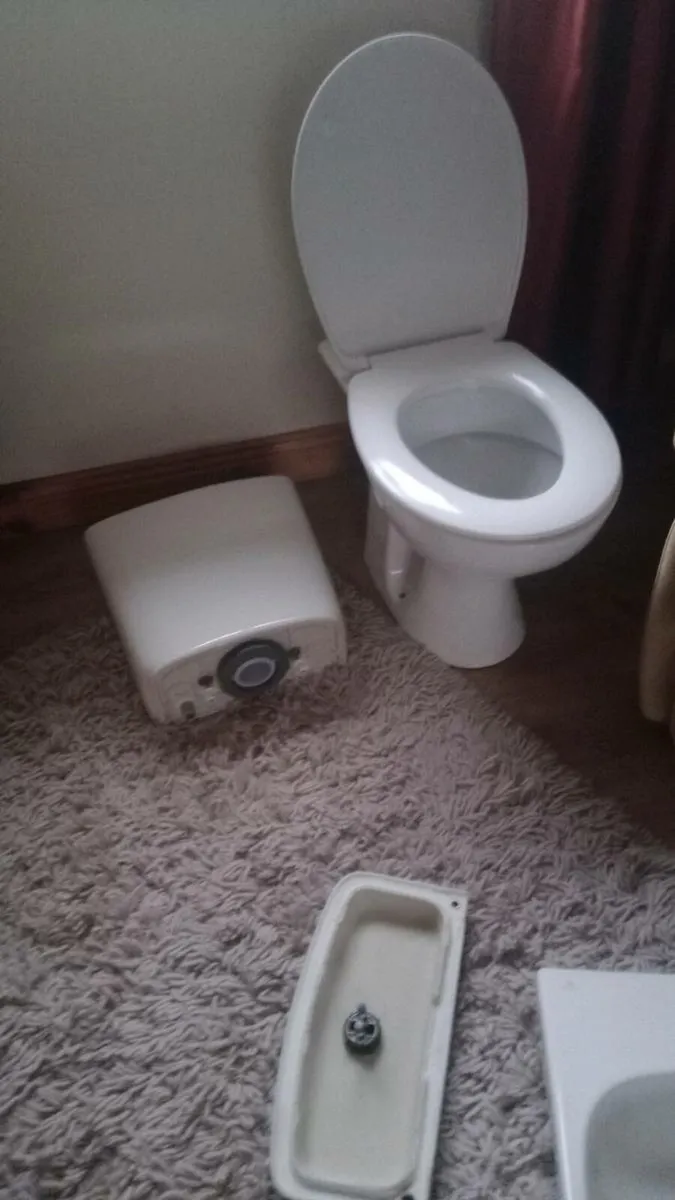 Sink and toilet new - Image 1