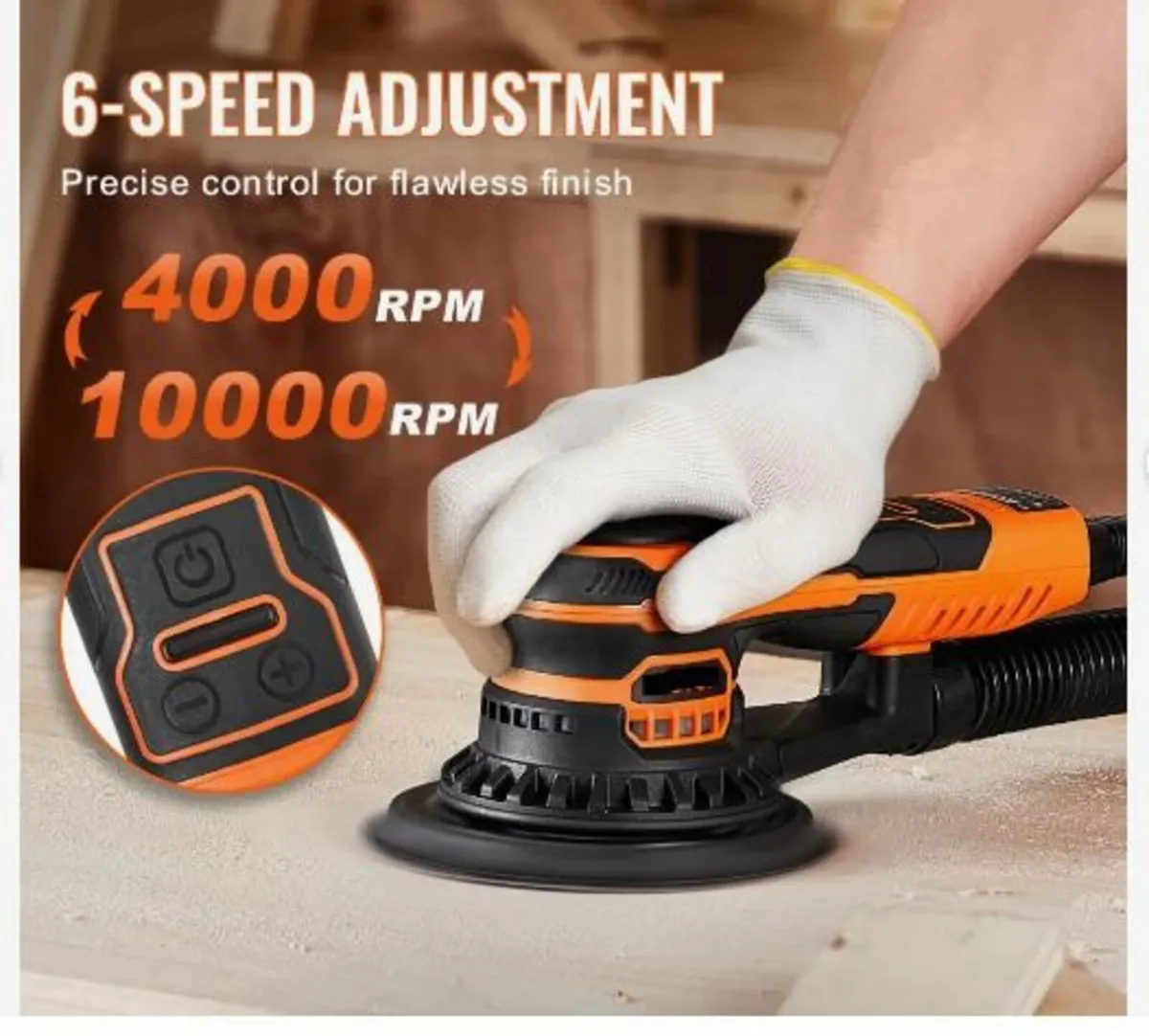 Random Orbital Sander 6-Inch - Image 2