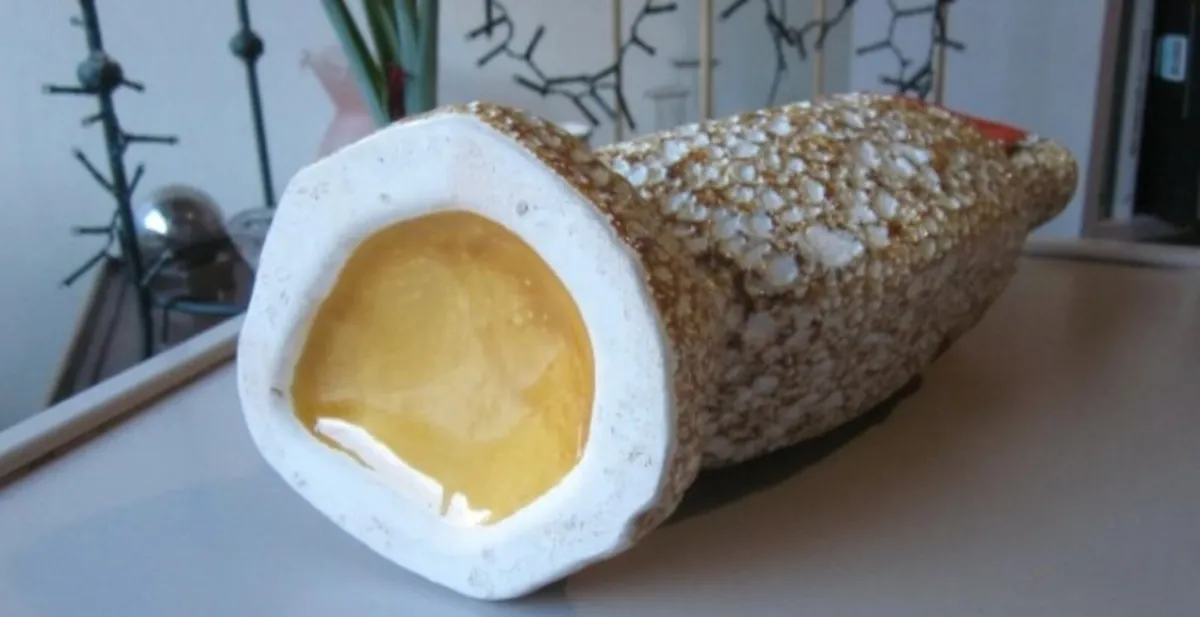 Largr 1970s fish vase - Image 2