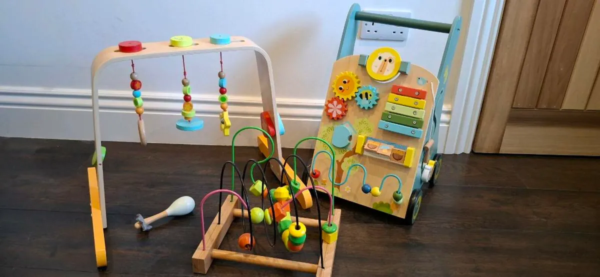 Wooden Baby Toy Bundle - Image 1