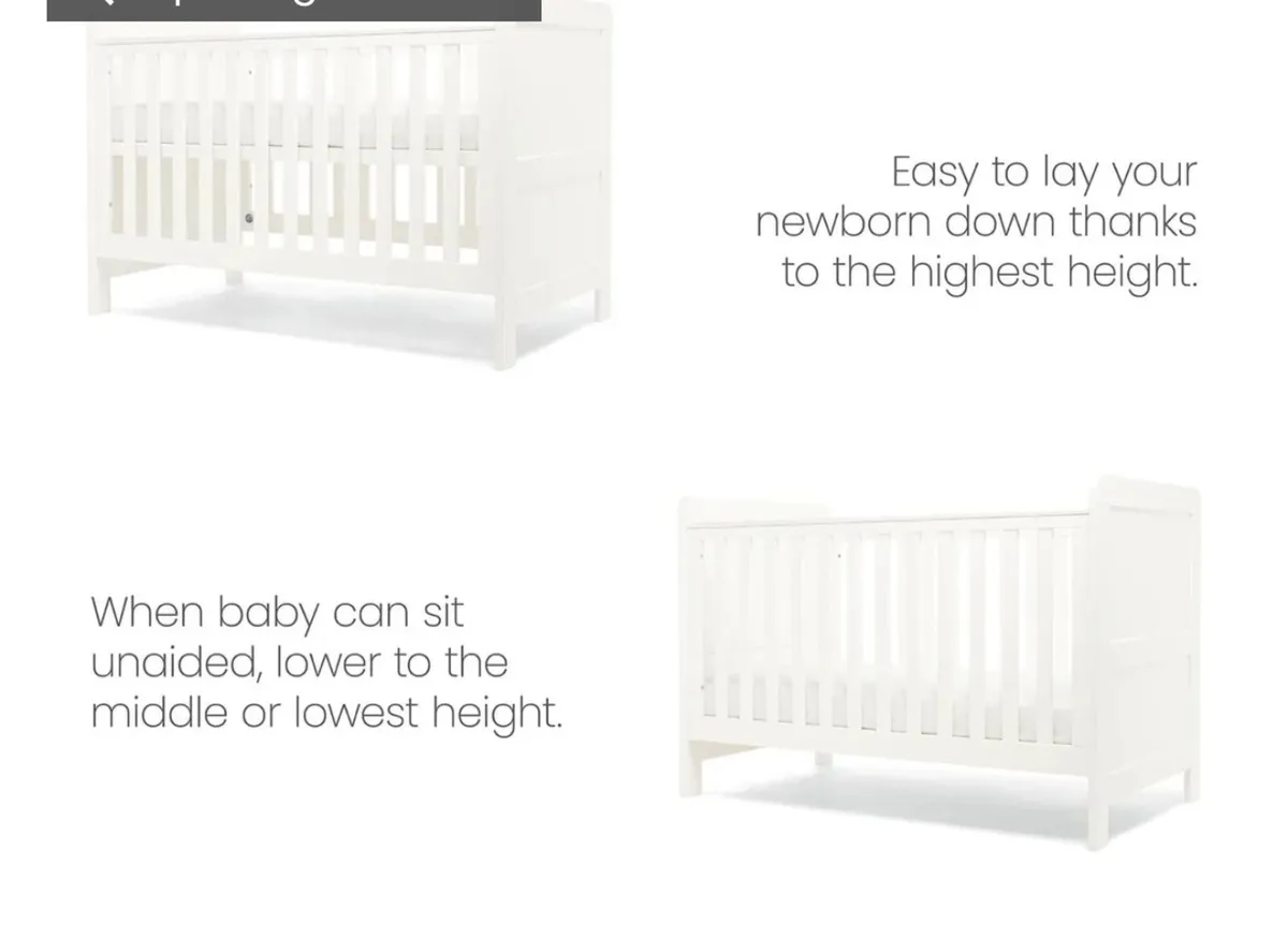 Mamas & Papas Hampden Cot - Image 2