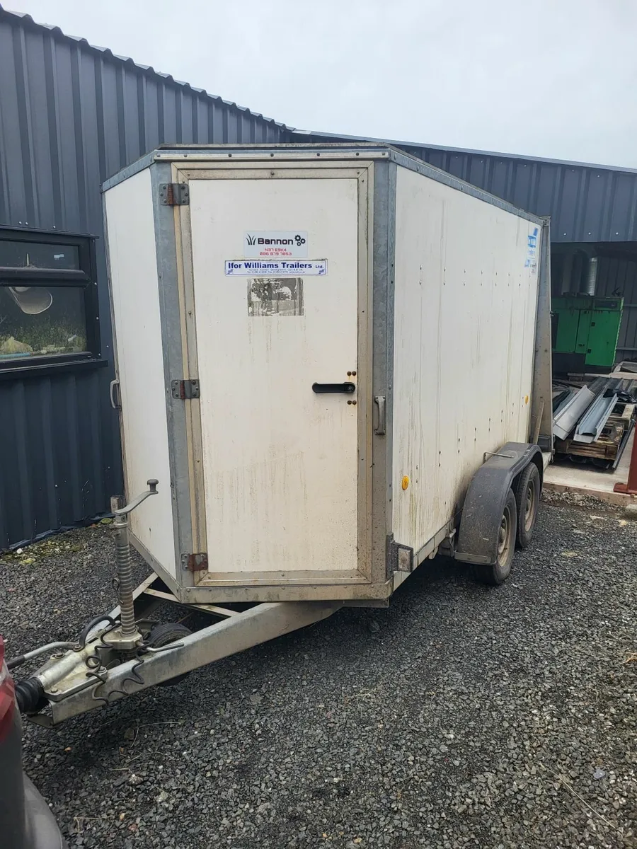 Ifor williams box trailer - Image 1