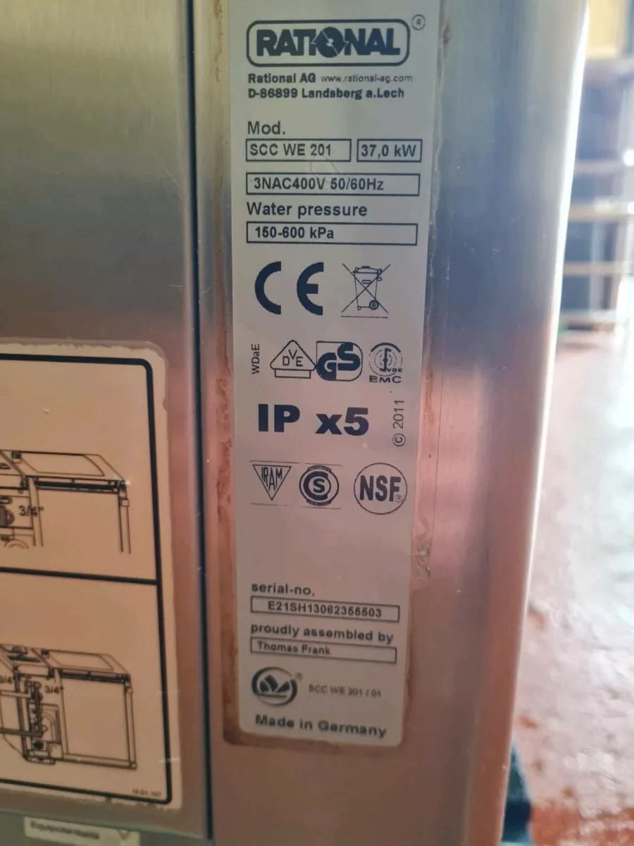 Rational SCC WE 20 Grid Electric Combi Oven - Image 4